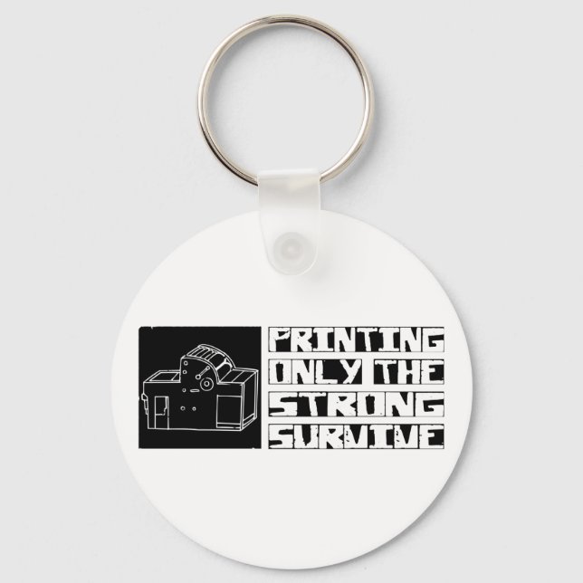 Printing Survive Key Ring (Front)