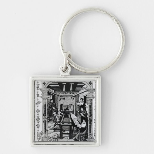 Printing workshop key ring (Front)
