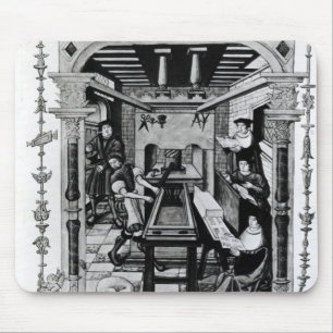 Printing workshop mouse pad