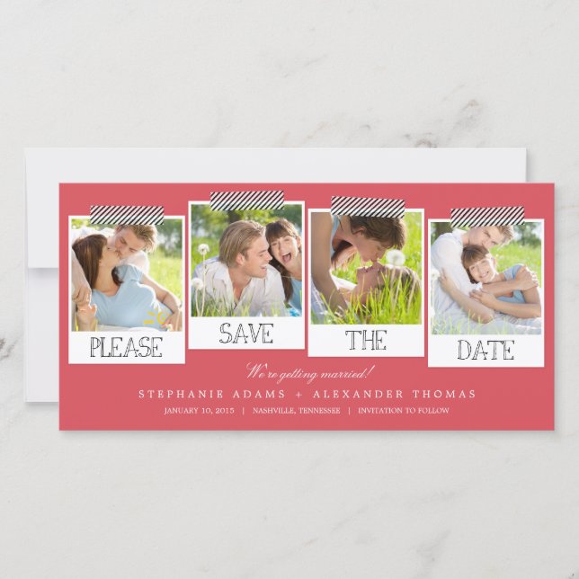 Prints Save The Date Photo Cards (Front)
