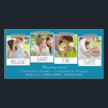 Prints Save The Date Photo Cards<br><div class="desc">These chic and modern photo cards stylishly request your guests to save the date for your big day. Available in other colours (custom colour requests are welcome!).</div>