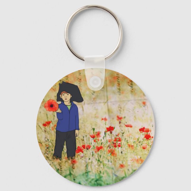 Prinz im Mohn Key Ring (Front)