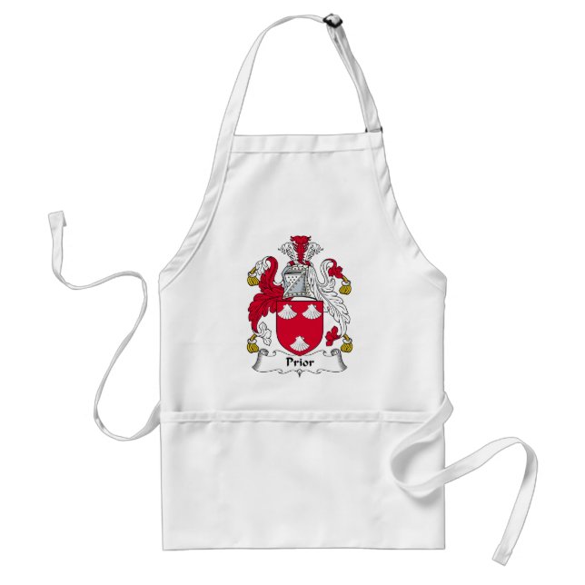 Prior Family Crest Standard Apron (Front)