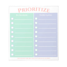 Prioritise To Do List