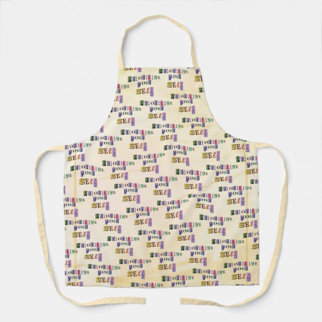 Prioritise Yourself Apron (Front)