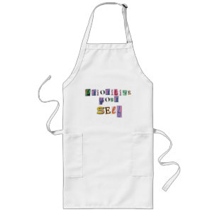 Prioritise Yourself Long Apron