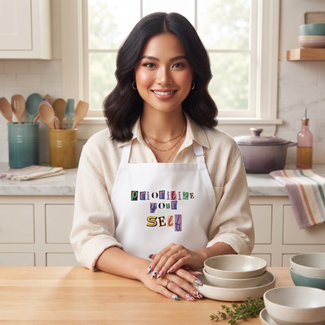 Prioritise Yourself Long Apron (Creator Uploaded)