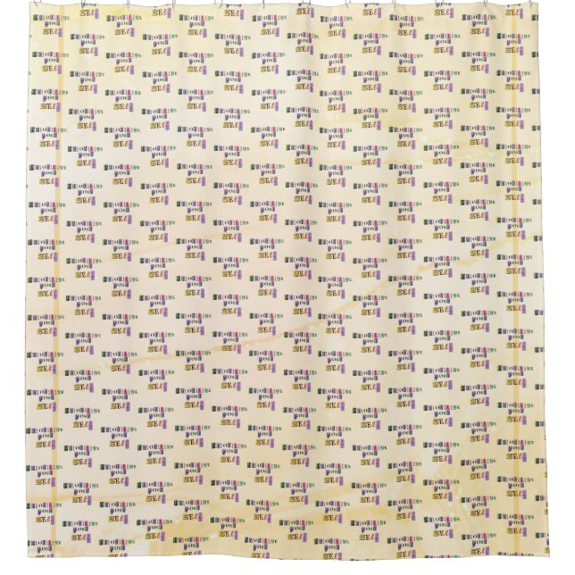 Prioritise Yourself Shower Curtain (Front)