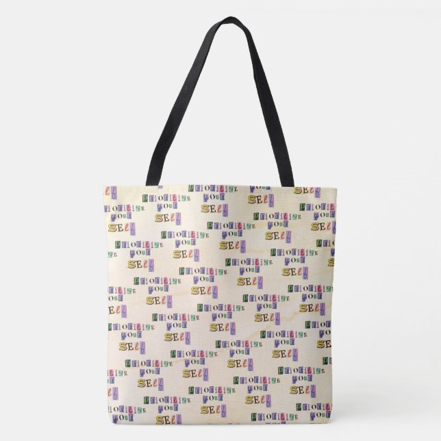 Prioritise Yourself Tote Bag (Front)