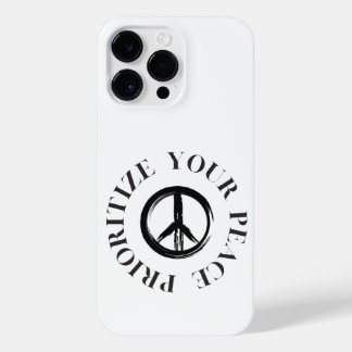 Prioritize your peace.  iPhone 14 pro max case