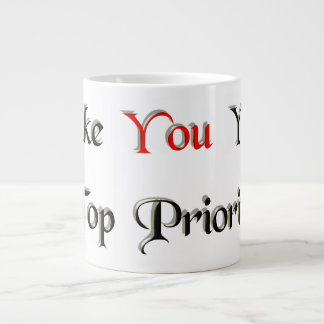 Priority 1 large coffee mug