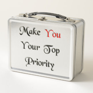 Priority 1 metal lunch box