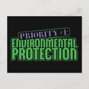Priority #1 postcard