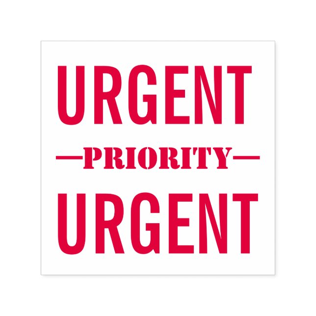PRIORITY URGENT SELF-INKING STAMP (Design)