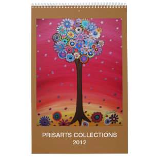 PRISARTS TREE OF LIFE PAINTINGS CALENDAR 2012