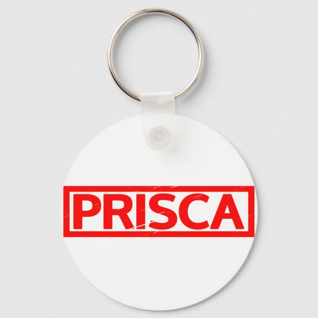Prisca Stamp Key Ring (Front)