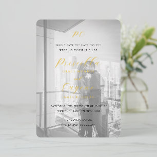 Priscilla Classic Wedding Save the Date