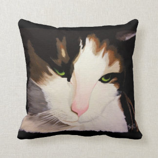 "Priscilla" The Calico Cat Pillow