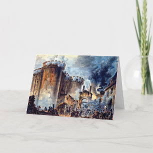 Prise de la Bastille Greeting Card