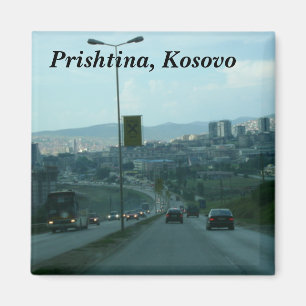 Prishtina, Kosovo Magnet