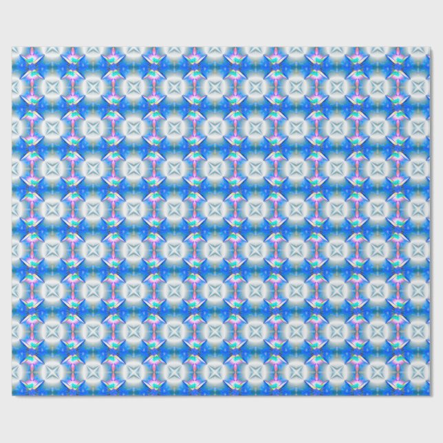 Prism Bloom Wrapping Paper & Gift Bags Light Colou (Flat)
