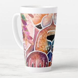PRISM Chow dog Latte Mug