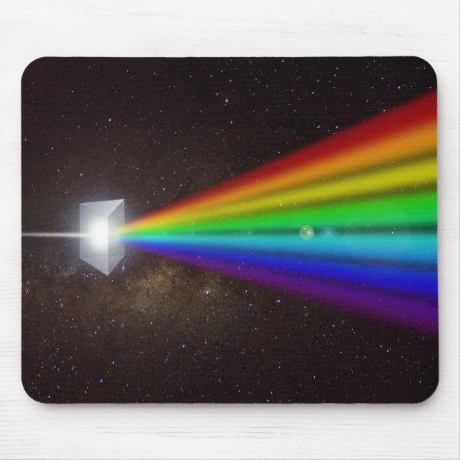 Prism Colour Spectrum Mouse Pad (Front)