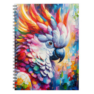 Prism Flame Cockatoo Notebook