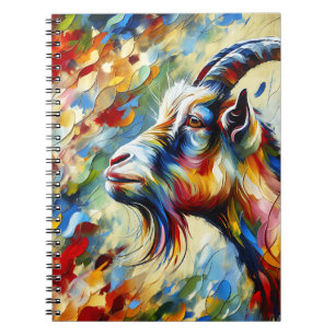 Prism Horned Goat Notebook