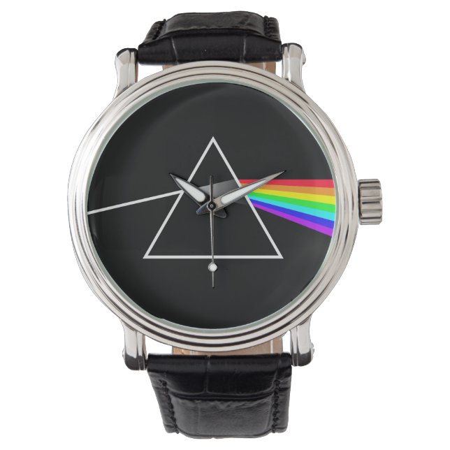 prism light refraction colour spectrum rainbow phi watch (Front)