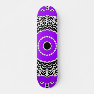 Prism Mandala ( Purple ) Skateboard