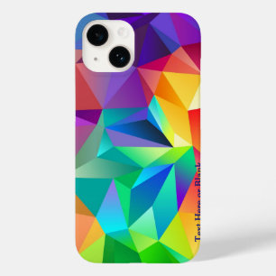 Prism of Rainbow Personalise Text  Case-Mate iPhone 14 Case