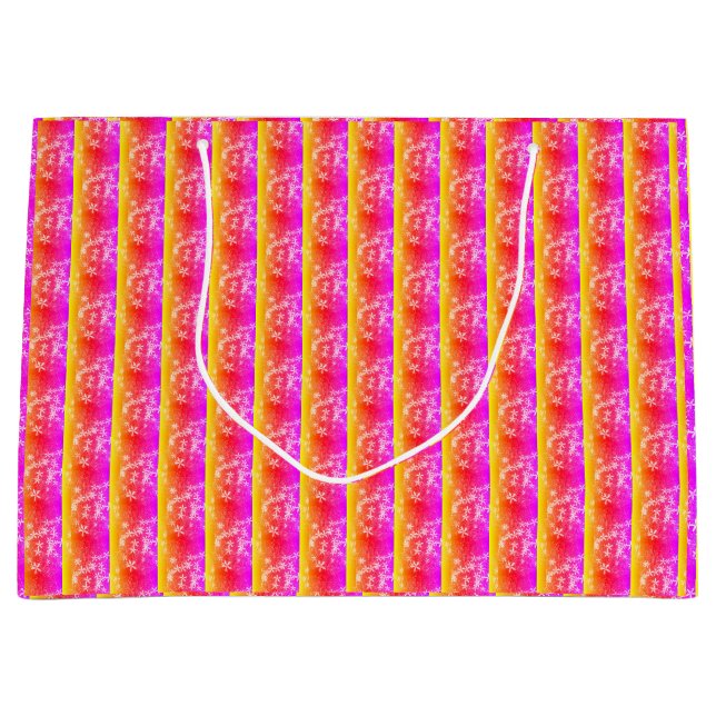 "Prism Pattern" Gift Bag (Front)