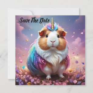 Prism Pigtail: The Radiant Unicorn Guinea Pig, Save The Date