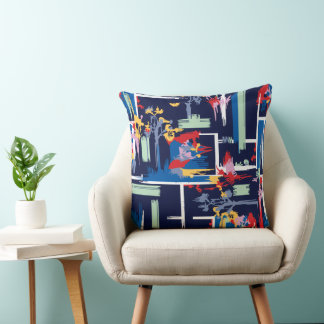 Prism Pop Throw Pillow