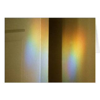 Prism Rainbows on Door & Wall