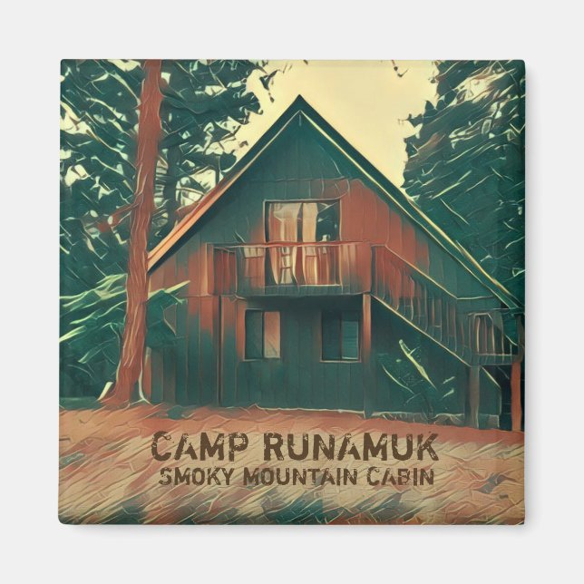 Prisma Dream Lodge Magnet (Front)