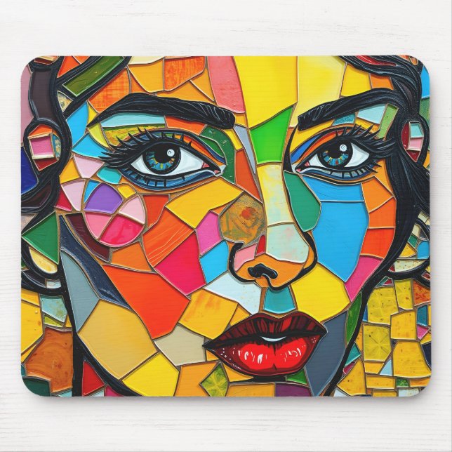 “Prismara” - Fragments of Her Flame Mouse Pad (Front)