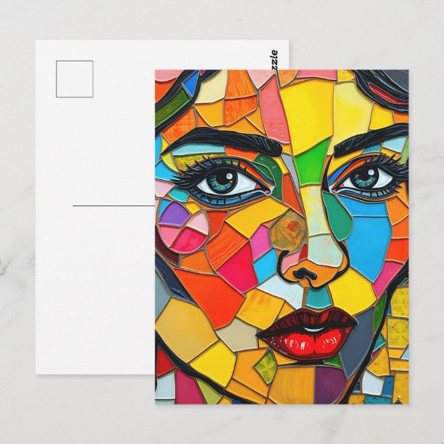 “Prismara” - Fragments of Her Flame Postcard (Front/Back)