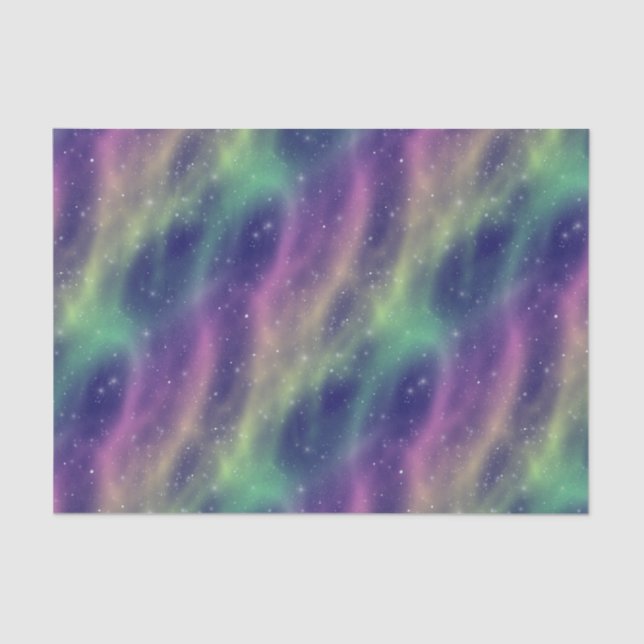prismatic aurora : tissue paper (Front)