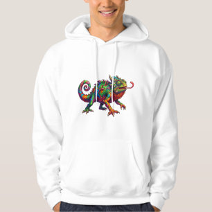Prismatic Chameleon Burst Hoodie