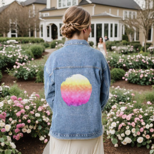 Prismatic Dawn Denim Jacket