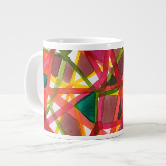 Prismatic II Large Coffee Mug (Front Left)