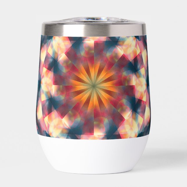 Prismatic Kaleidoscopic Psychedelic Mandala (Front)