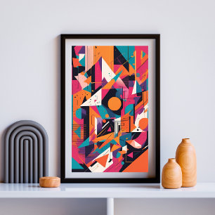 Prismatic Pulse Poster