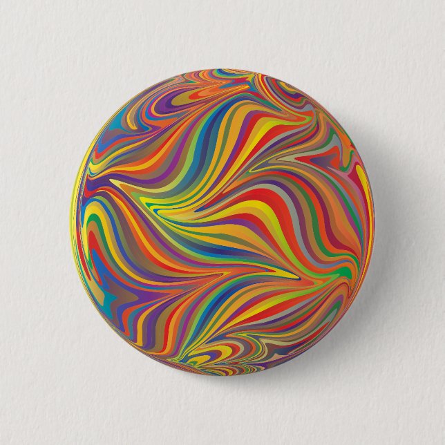 Prismatic Rainbow Buttons – Hypnotic Colour- (Front)