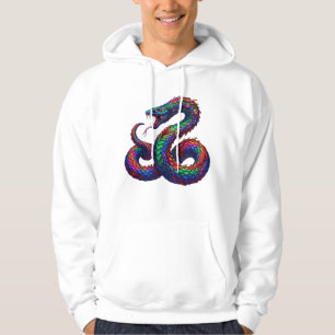 Prismatic Serpent Dragon Hoodie