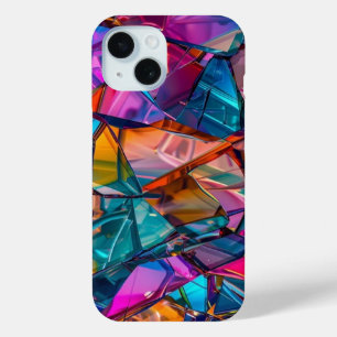 Prismatic shards iPhone 15 case