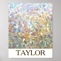 Prismatic Stained Glass Effect - Rainbow Prismatic