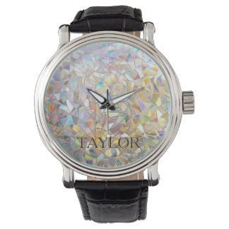 Prismatic Stained Glass Effect - Rainbow Prismatic Watch